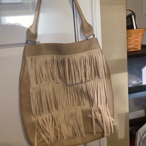 Large Shoulder Fringe purse